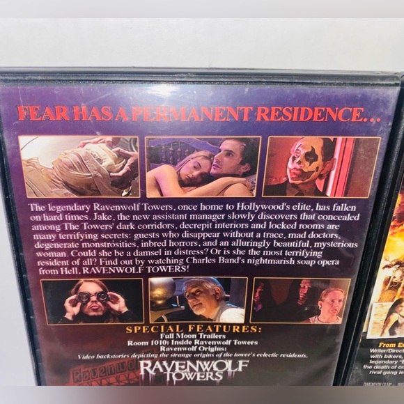 Ravenwolf Towers & Hell Ride Cult Horror DVD Movies - Picture 3 of 8